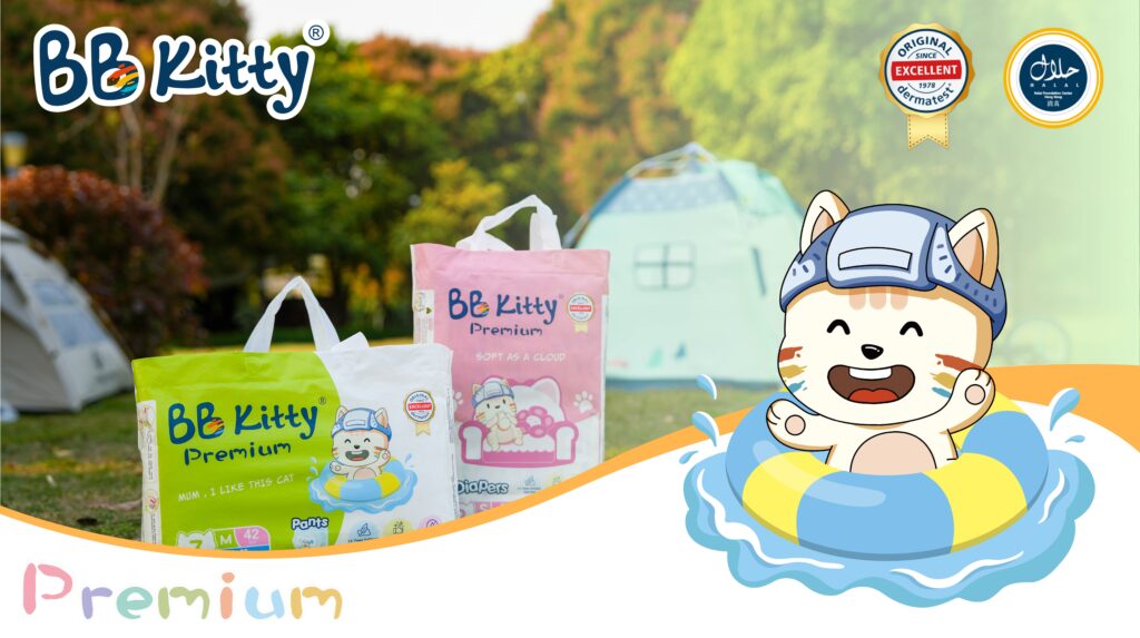bb kitty premium series-the best choice for spring diaper